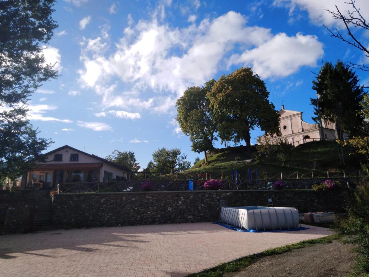028 - Agriturismo "Il Boschetto" Con Piscina, Pace E Natura - Camera Familiare Cavizzano Ngoại thất bức ảnh